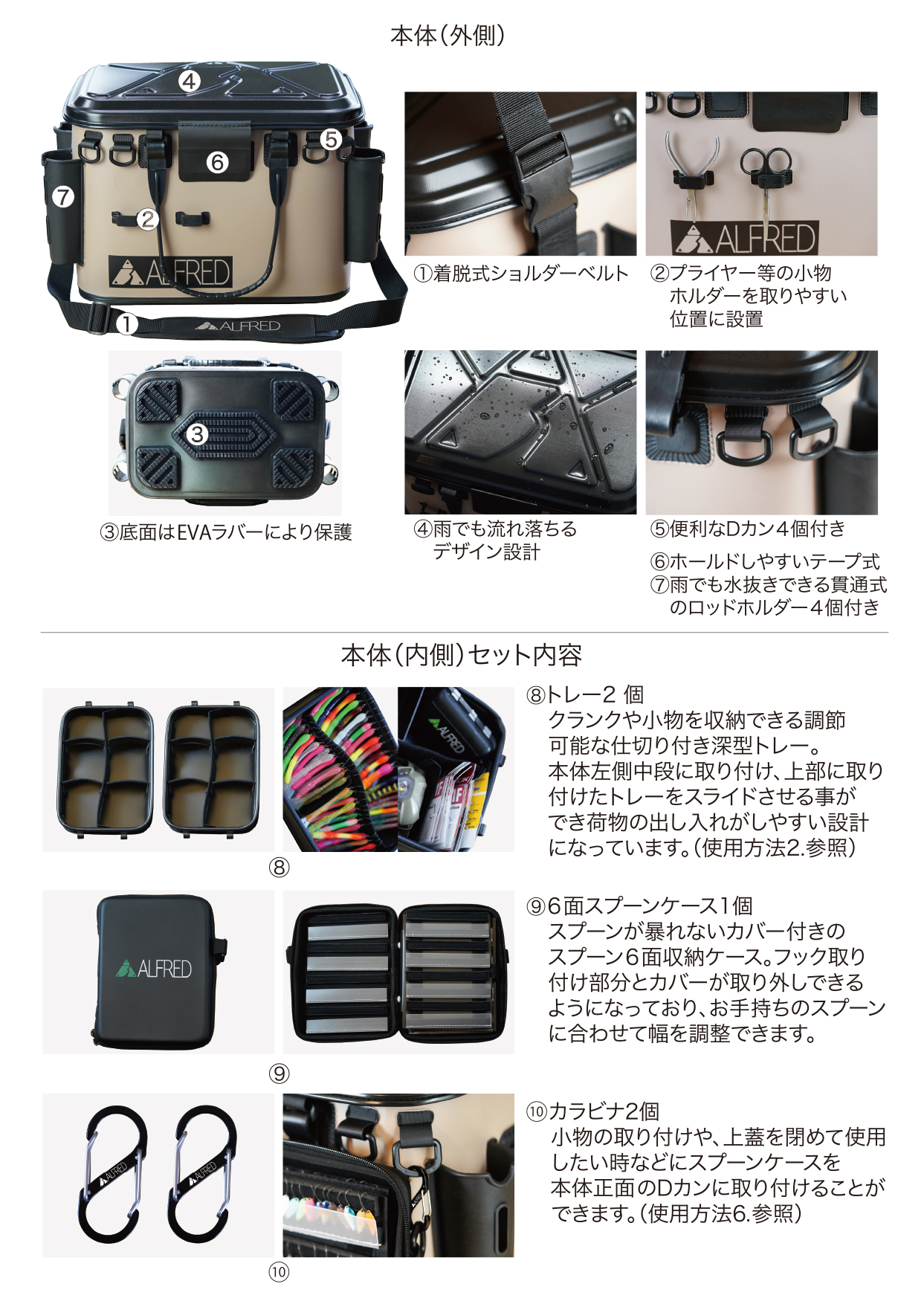 ALFRED ALL IN ONE TACKLE BOX | アルフレッド/ALFRED